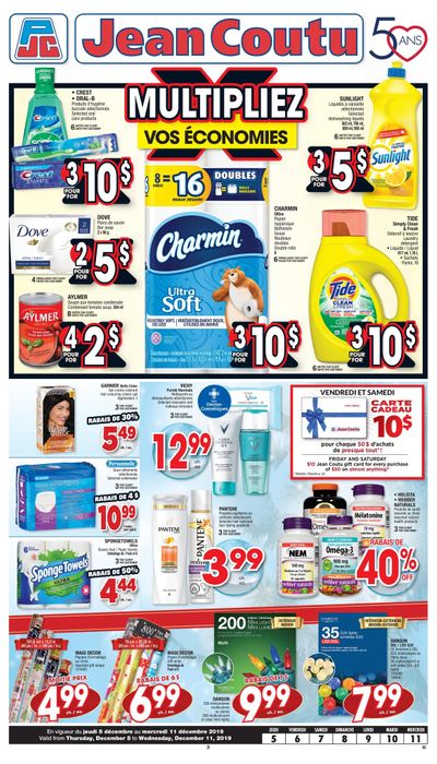 Jean Coutu (QC) Flyer December 5 to 11