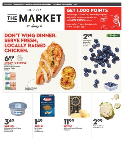 The Market by Longo's Flyer December 4 to 10