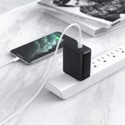 AUKEY USB-C Charger with GaN Power Tech, USB Wall Charger with 60W Power Delivery on Sale for $ 51.99 at Amazon Canada