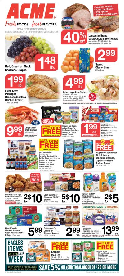 ACME Weekly Ad September 18 to September 24