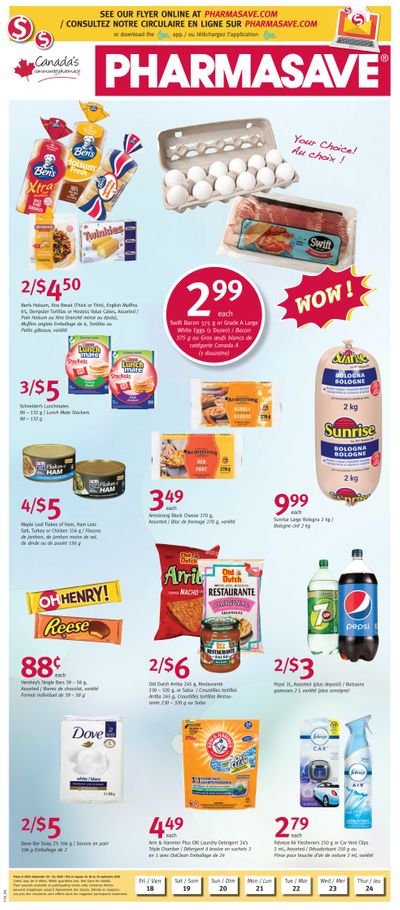 Pharmasave (NB) Flyer September 18 to 24