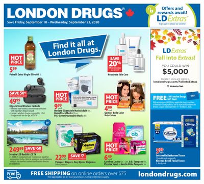 London Drugs Flyer September 18 to 23