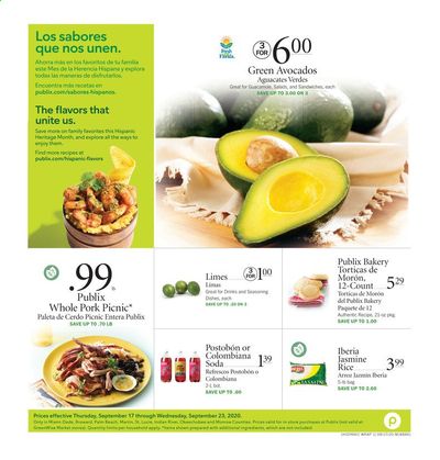 Publix Weekly Ad September 17 to September 23