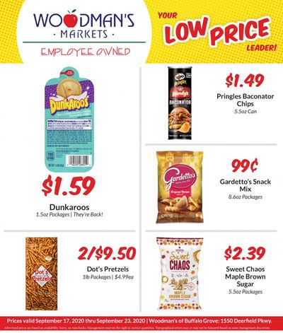 Woodman's Markets Weekly Ad September 17 to September 23