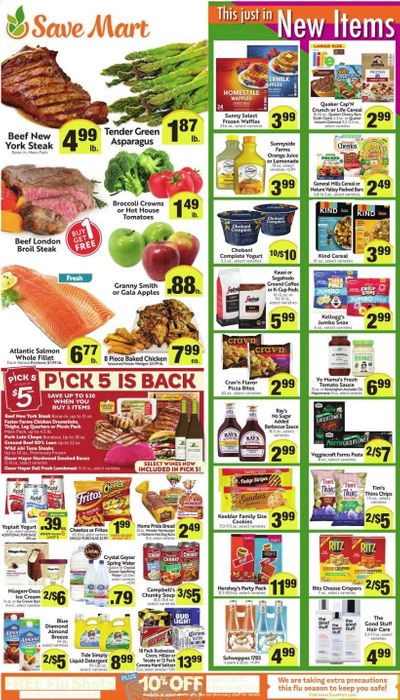 Save Mart Weekly Ad September 16 to September 22