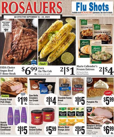 Rosauers Weekly Ad September 16 to September 22
