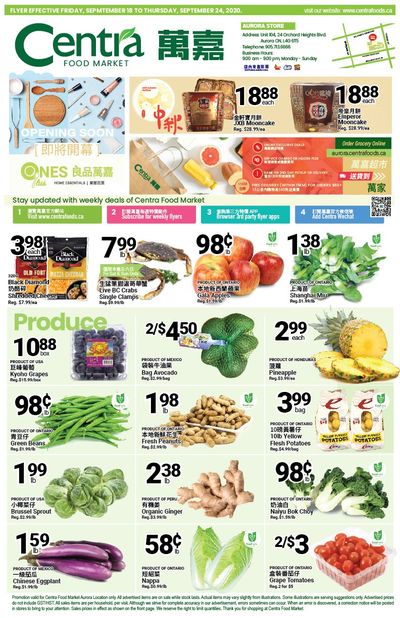 Centra Foods (Aurora) Flyer September 18 to 24