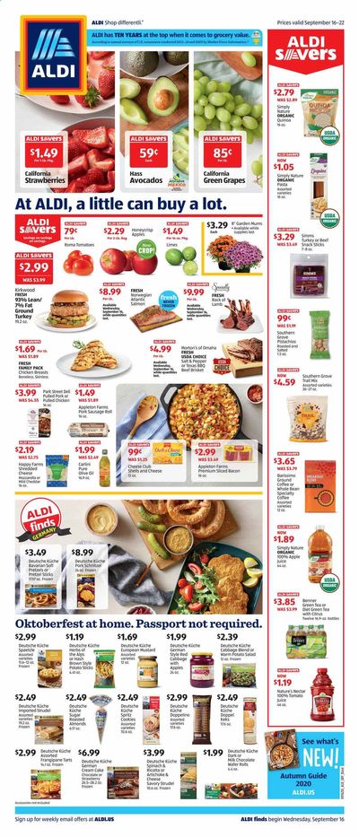 ALDI (NC, PA, SC, TN, VA) Weekly Ad Flyer September 16 to September 22