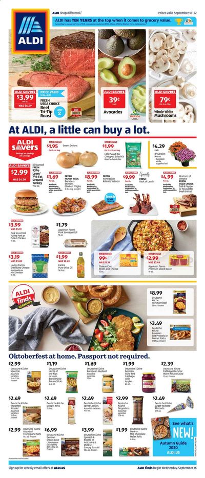 ALDI (CA, IL, OH) Weekly Ad Flyer September 16 to September 22
