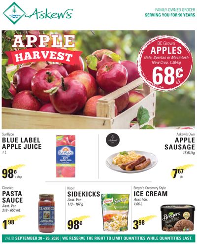 Askews Foods Flyer September 20 to 26