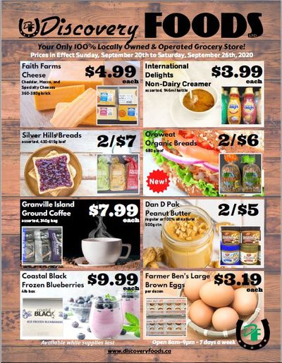 Discovery Foods Flyer September 20 to 26