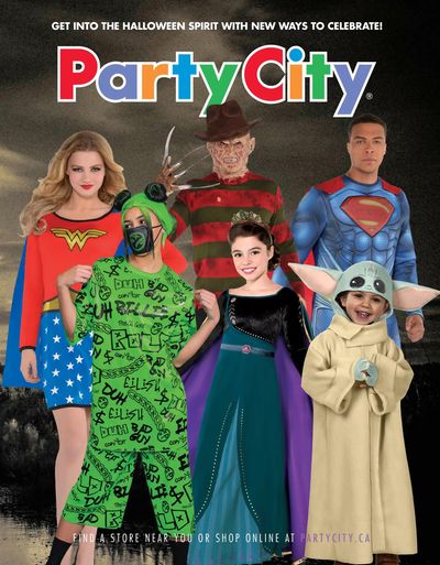 Party City Flyer September 18 to October 31