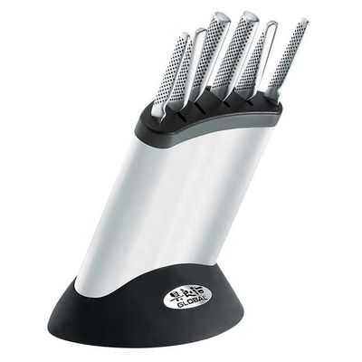 Global Synergy 7-piece Knife and Block set On Sale for $349.99 at Costco Canada