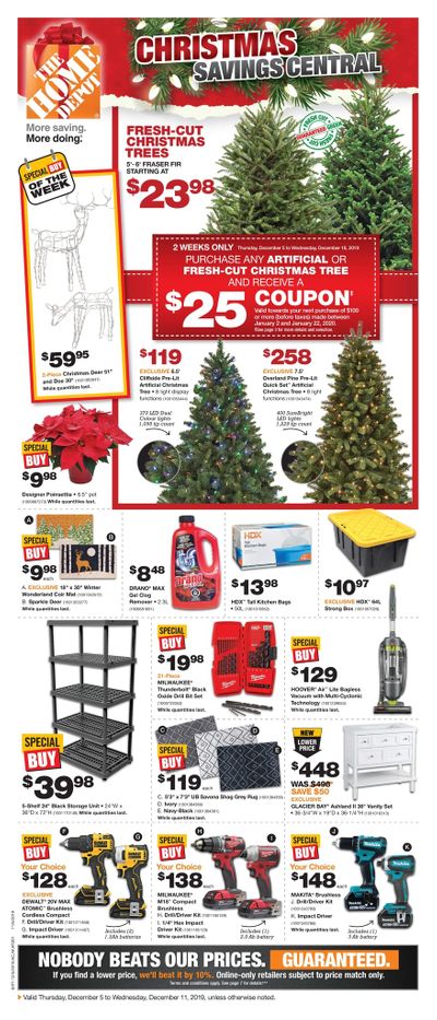 Home Depot (BC) Flyer December 5 to 11
