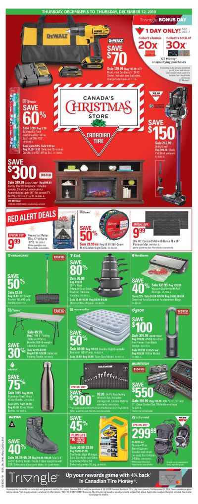 Canadian Tire (West) Flyer December 5 to 12