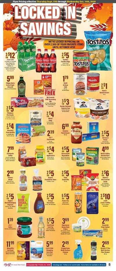Big Y (CT, MA) Weekly Ad Flyer September 17 to October 14