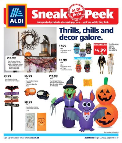 ALDI Weekly Ad Flyer September 27 to October 3