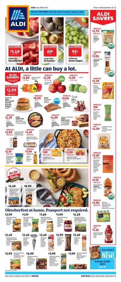 ALDI (IN) Weekly Ad Flyer September 16 to September 22 ALDI (IN) Weekly Ad Flyer September 16 to September 22