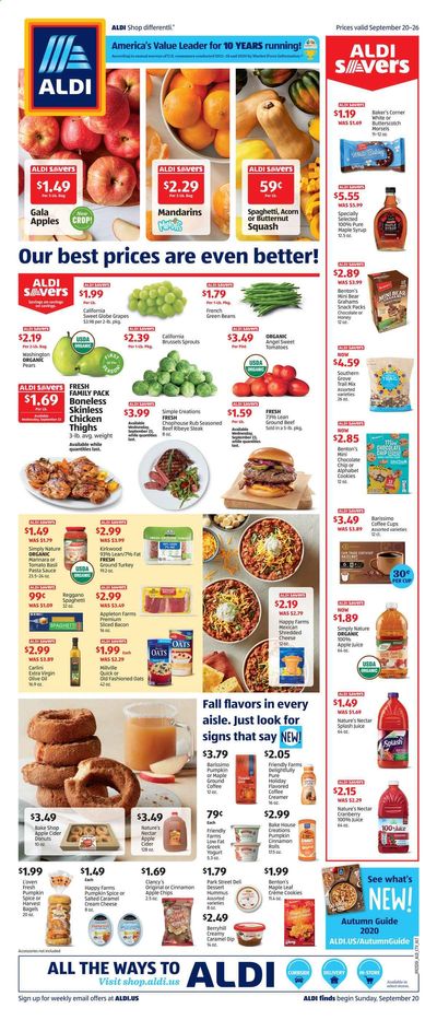 ALDI (NJ) Weekly Ad Flyer September 20 to September 26