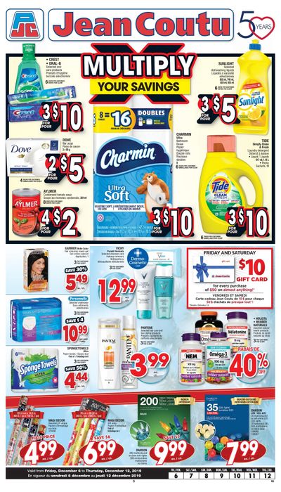 Jean Coutu (NB) Flyer December 6 to 12