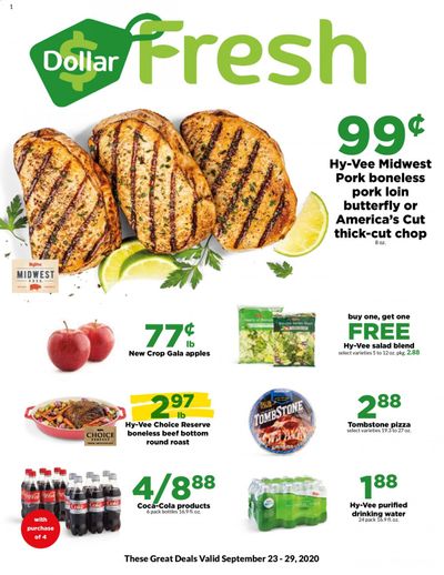 Hy-Vee (IA) Weekly Ad Flyer September 23 to September 29