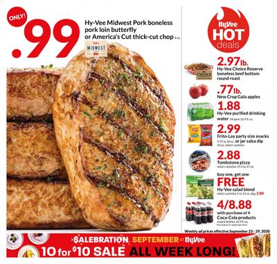 Hy-Vee (IA, IL, KS, MO) Weekly Ad Flyer September 23 to September 29