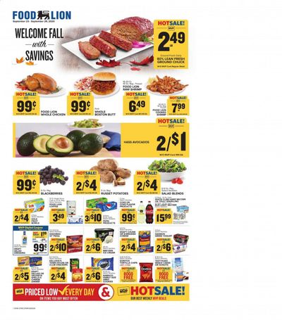 Food Lion (VA) Weekly Ad Flyer September 23 to September 29