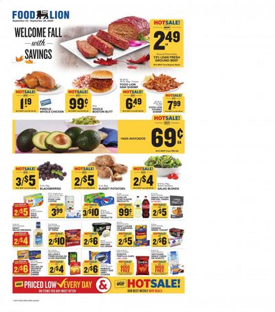 Food Lion (DE) Weekly Ad Flyer September 23 to September 29