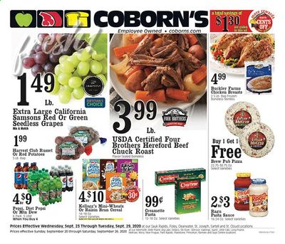 Coborn's Weekly Ad Flyer September 23 to September 29