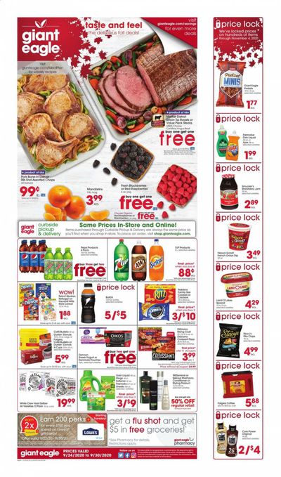 Giant Eagle Weekly Ad Flyer September 24 to September 30