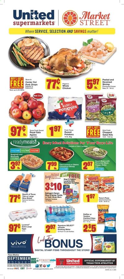 United Supermarkets Weekly Ad Flyer September 23 to September 29