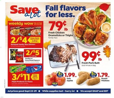 Save a Lot Weekly Ad Flyer September 23 to September 29