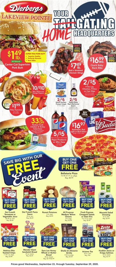 Dierbergs (MO) Weekly Ad Flyer September 23 to September 29