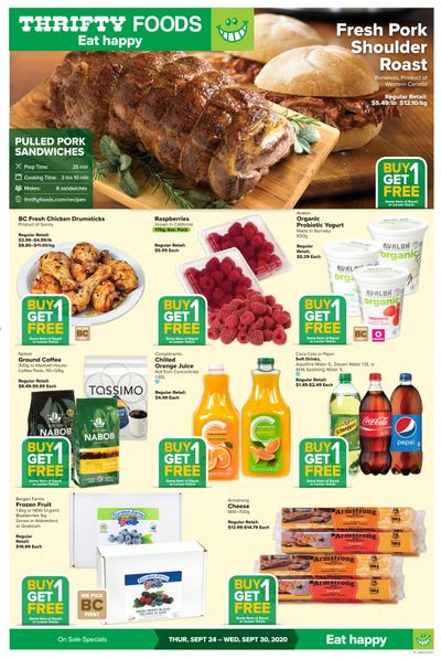 Thrifty Foods Flyer September 24 to 30