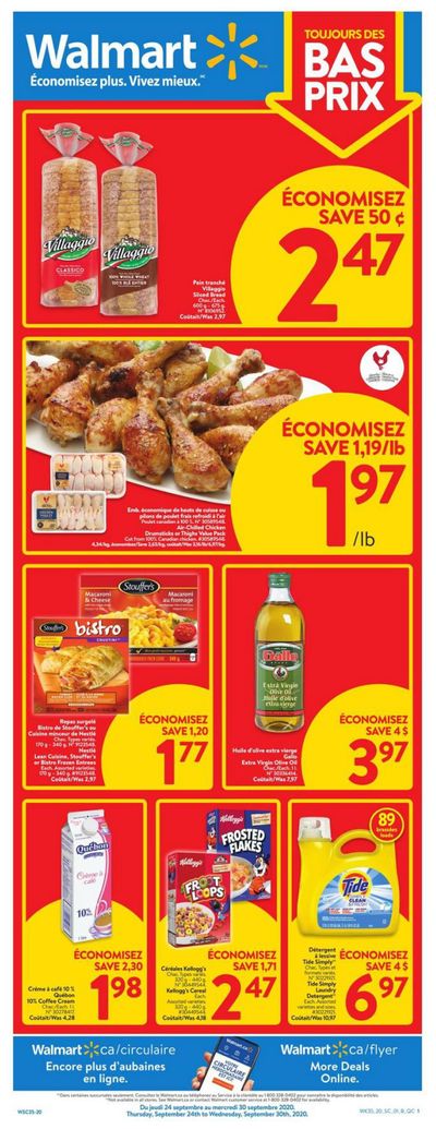 Walmart (QC) Flyer September 24 to 30
