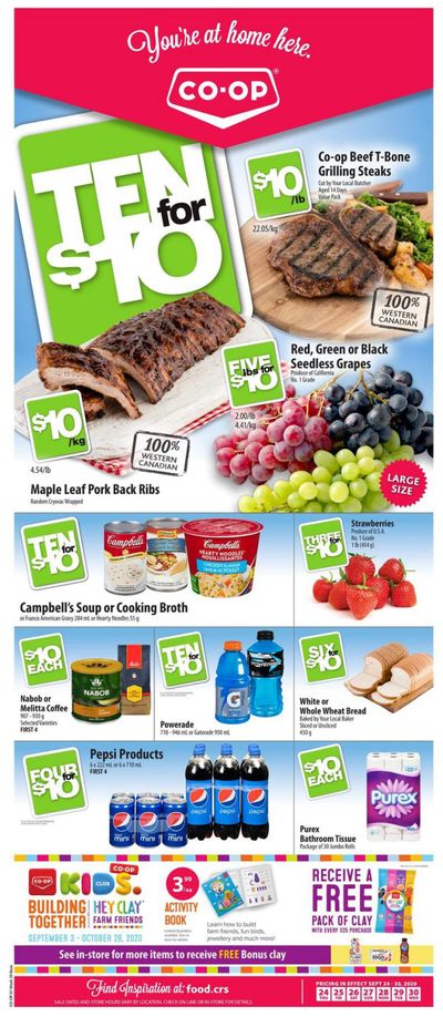 Co-op (West) Food Store Flyer September 24 to 30