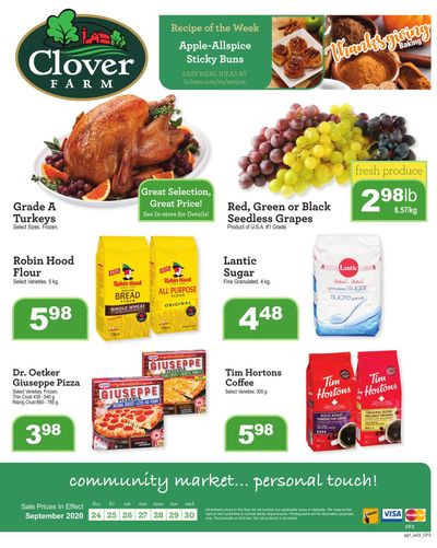 Clover Farm Flyer September 24 to 30