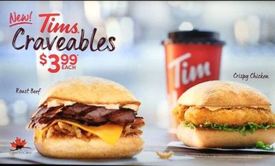 Tims Craveables! at Tim Hortons