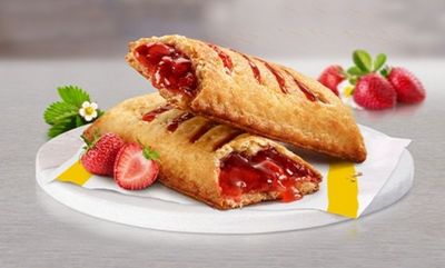Baked Strawberry Pie  at McDonald's Canada