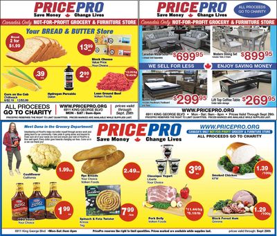 Price Pro Flyer September 23 to 29