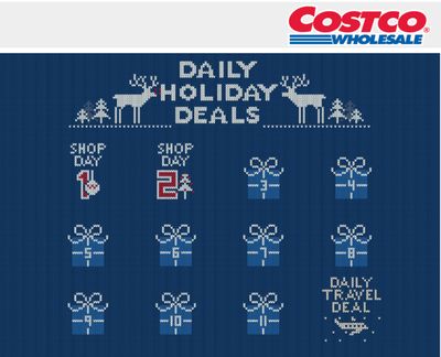 Costco Canada Daily Holiday Deals: New Deals Everyday!
