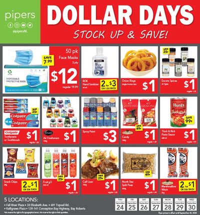 Pipers Superstore Flyer September 24 to 30