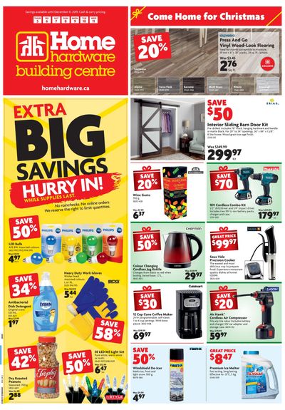 Home Hardware Building Centre (BC) Flyer December 5 to 11