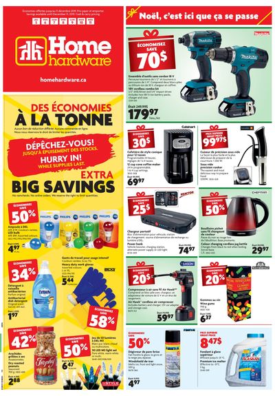 Home Hardware (QC) Flyer December 5 to 11