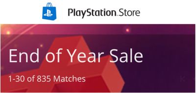 PlayStation Store Canada End of Year Sale: Save up to 75% off Games
