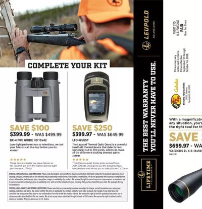 Cabela's Weekly Ad Flyer September 17 to October 14