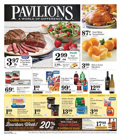 Pavilions Weekly Ad Flyer September 23 to September 29