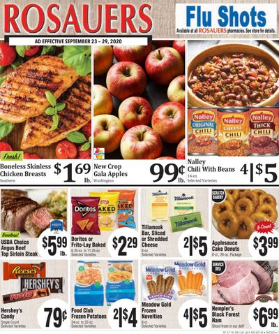 Rosauers Weekly Ad Flyer September 23 to September 29