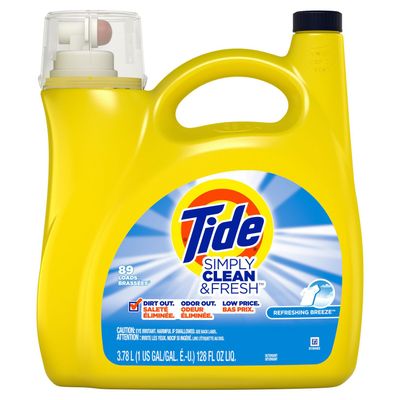 Tide Simply Clean & Fresh Liquid Laundry Detergent On Sale for $6.97 at Walmart Canada