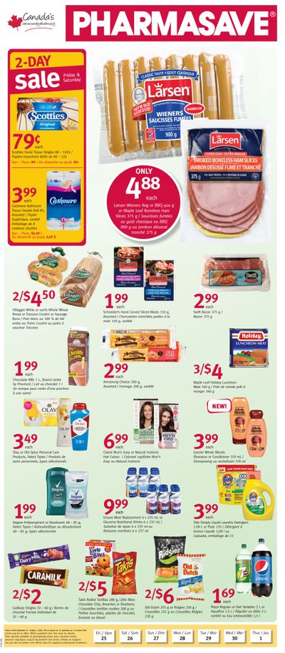 Pharmasave (NB) Flyer September 25 to October 1